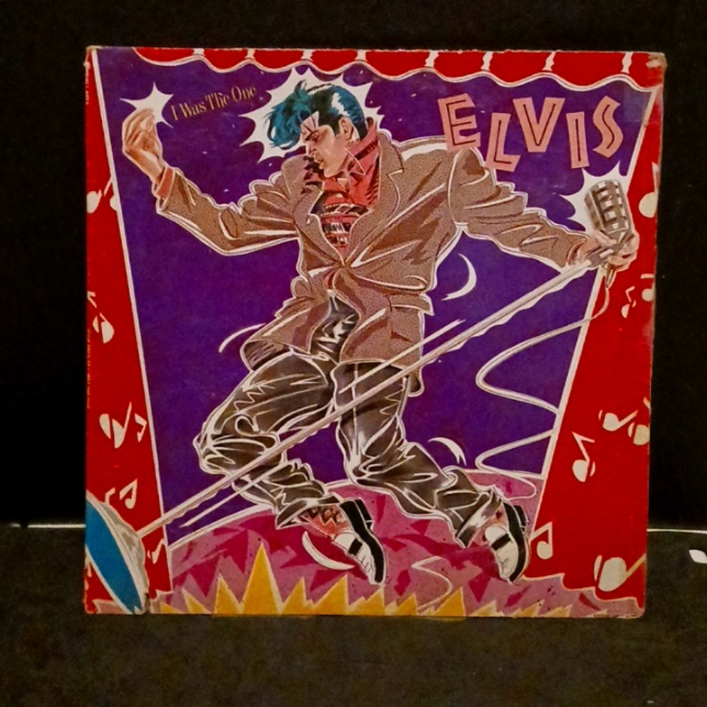 Elvis Presley album on vinyl